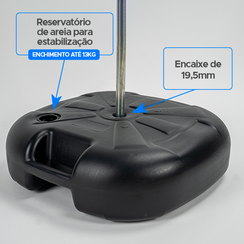 Wind Banner Completo para Piso P - Modelo Faca