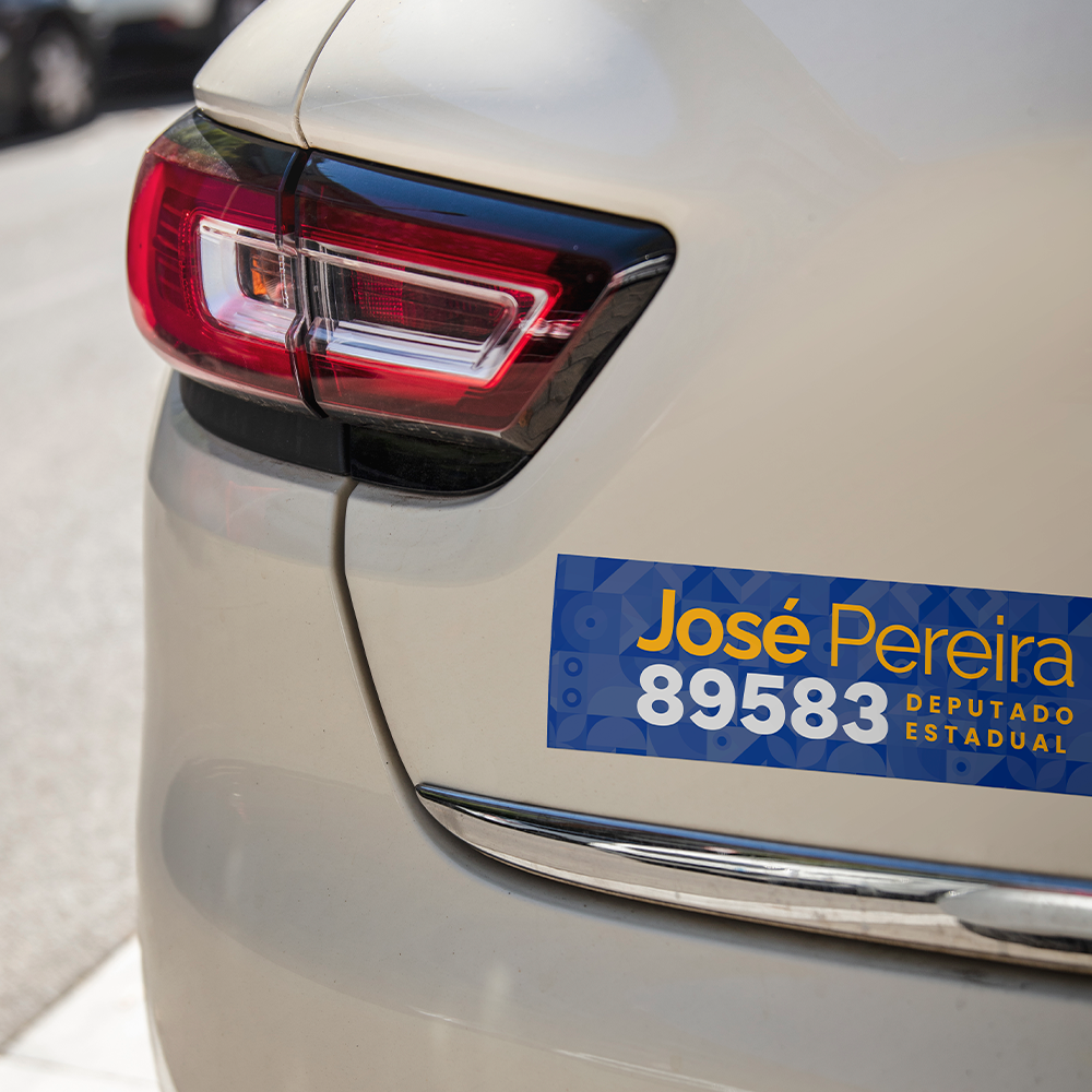 Adesivo Para-choque Eleição