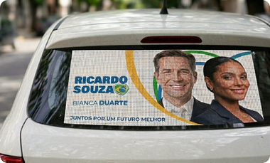 Adesivo para Vidro Traseiro