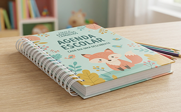 Agenda Escolar Infantil personalizada