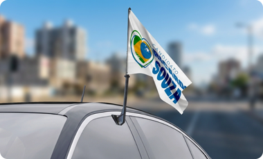 Bandeira para Carro