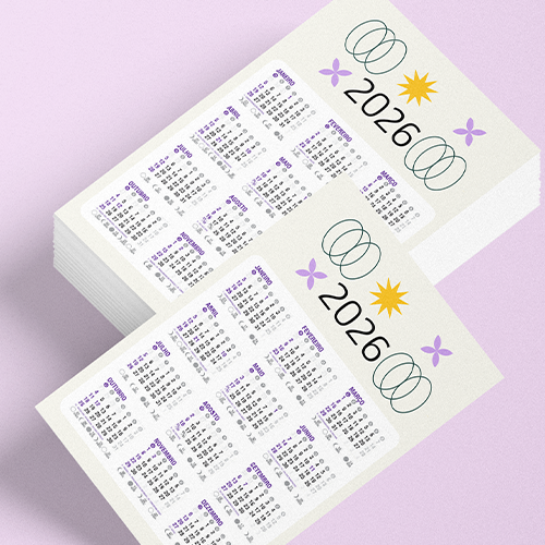 Calendário de Bolso
