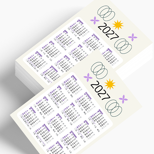 Calendário de Bolso