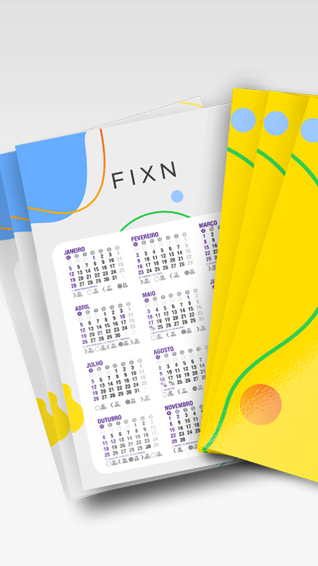 Calendário de Bolso
