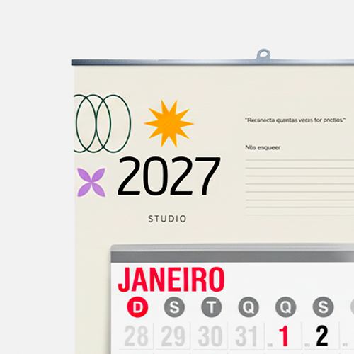 Calendário de Parede