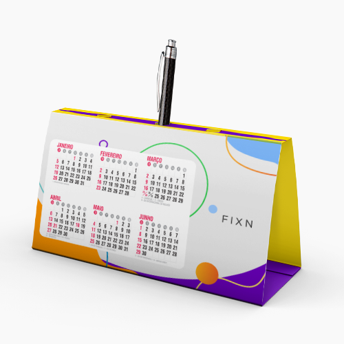 Calendário Porta-Caneta