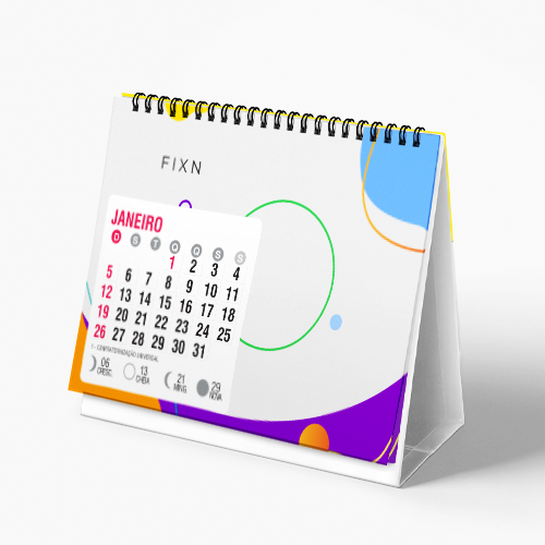 Calendário com 24 Páginas