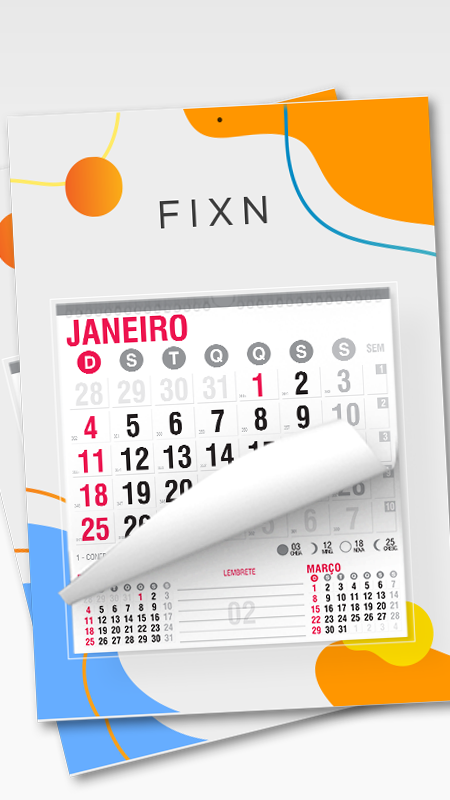 Calendário de Parede