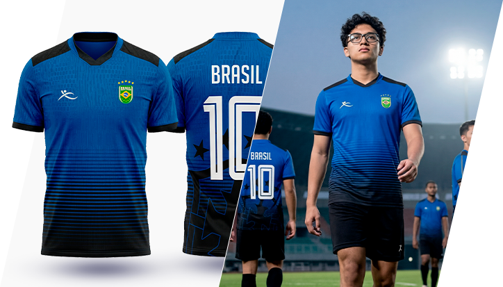 Uniforme de Futebol Presas