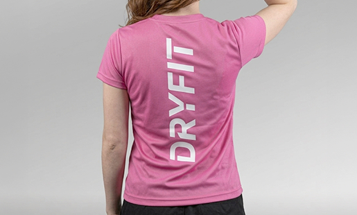 Camiseta Dry Fit Feminina personalizada para academia e empresas