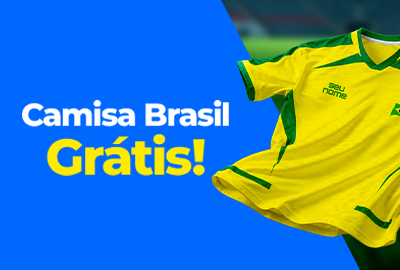 Camisa Brasil Brinde