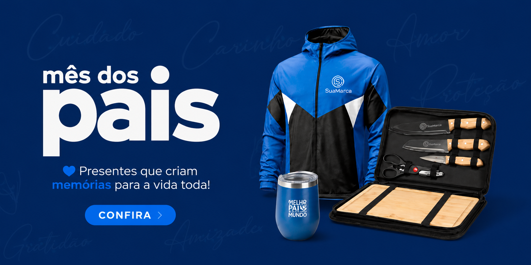 Dia dos Pais chegando! 👔