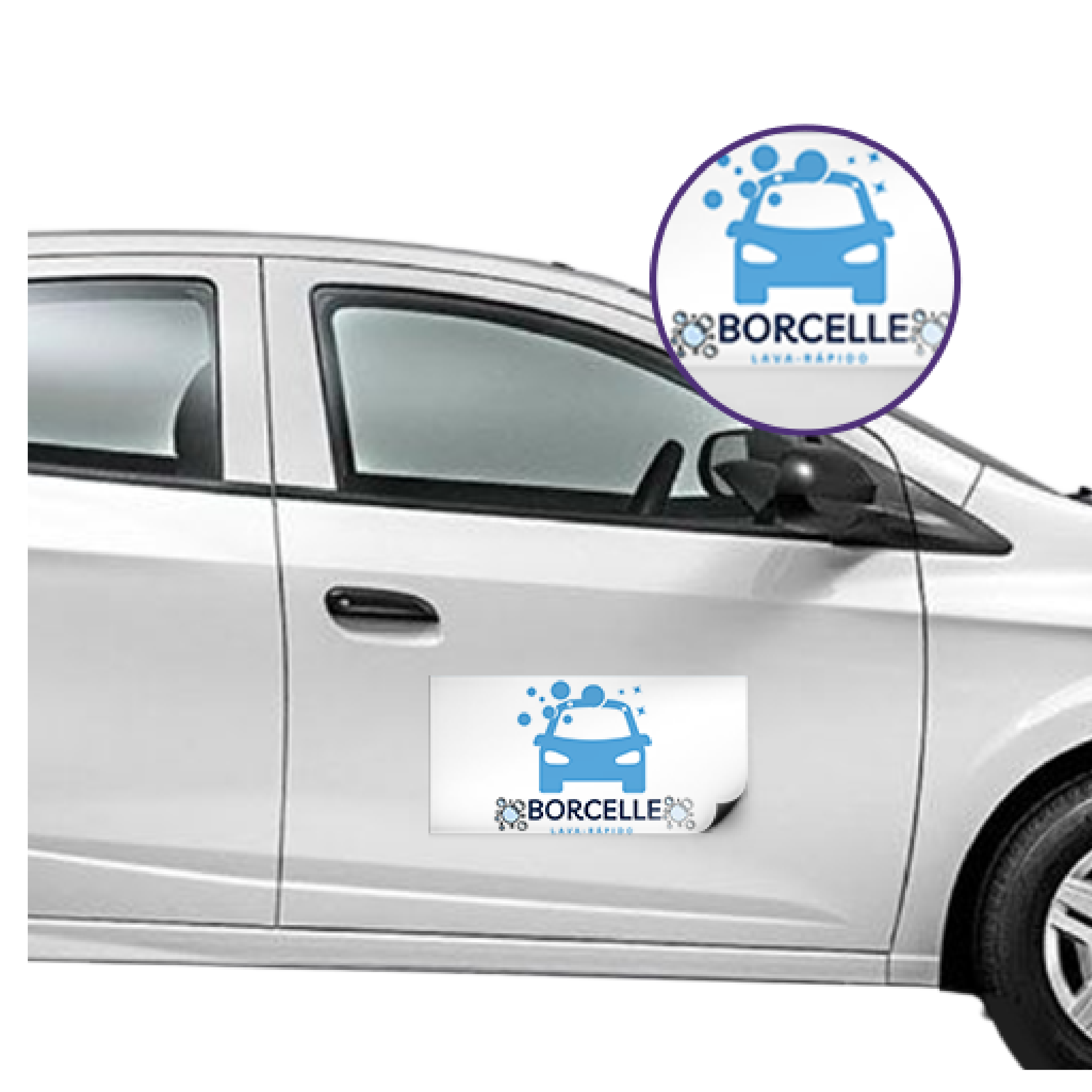 Ímã para carro personalizado