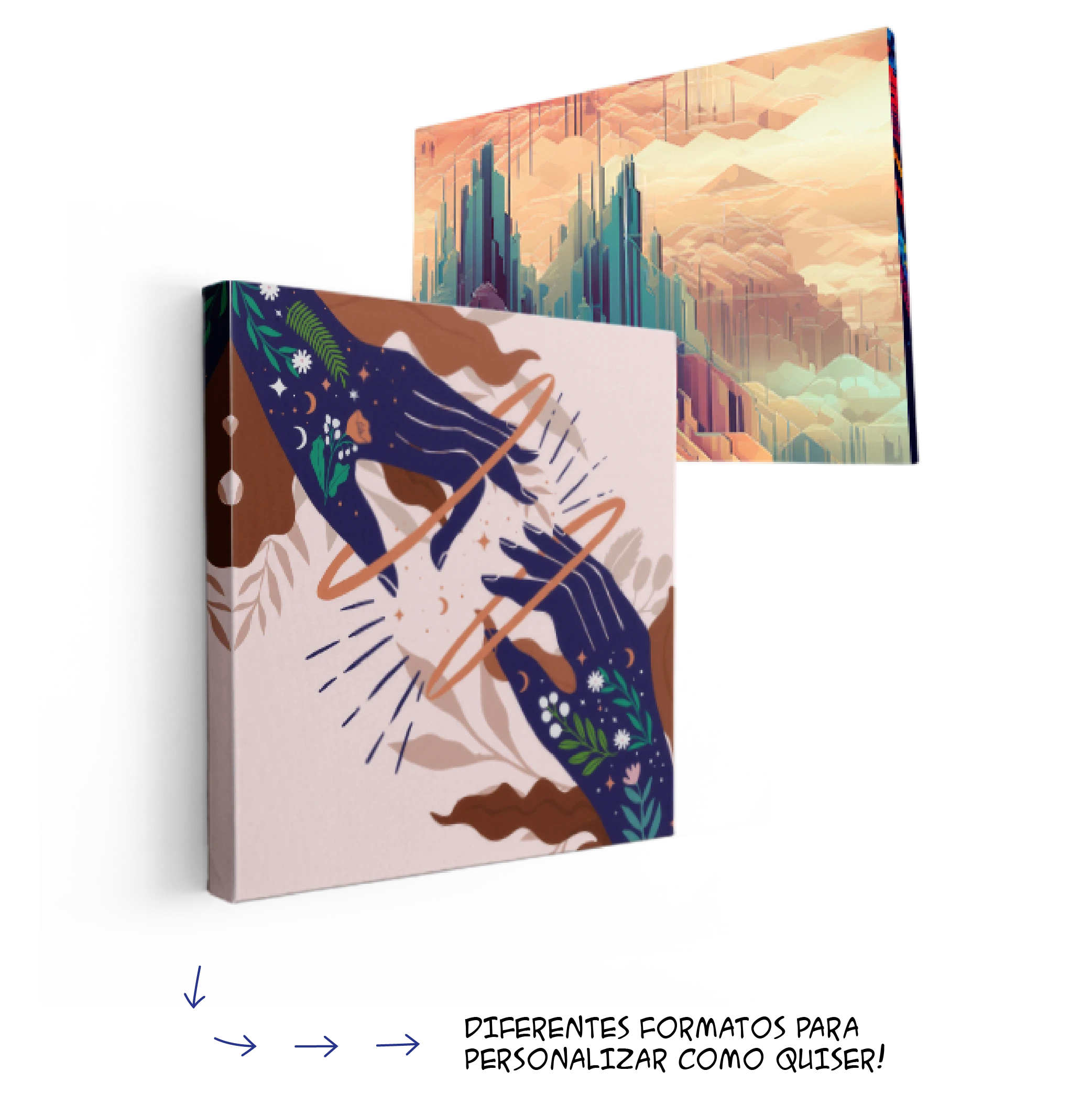 Painel de parede personalizado
