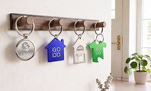 Chaveiro de Metal Personalizado para brindes corporativos