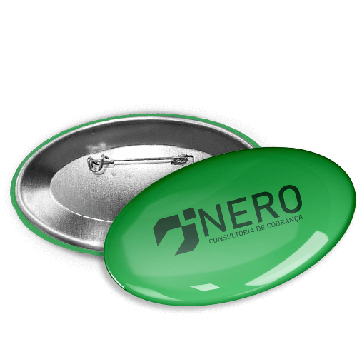 Botton Oval Personalizado