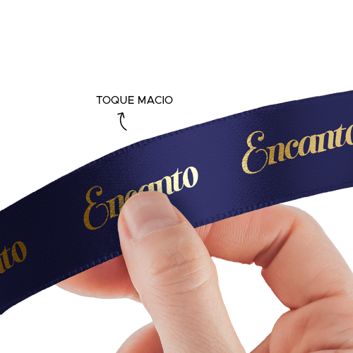 Fita de Cetim Impressa Personalizada