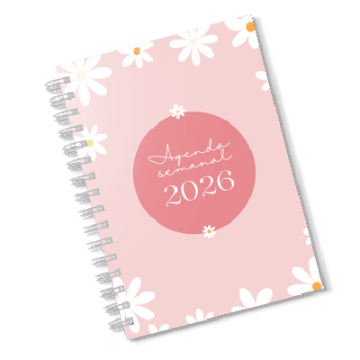 Agenda semanal personalizada para organizar rotina com eficiência
