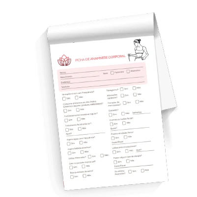 Ficha de anamnese corporal