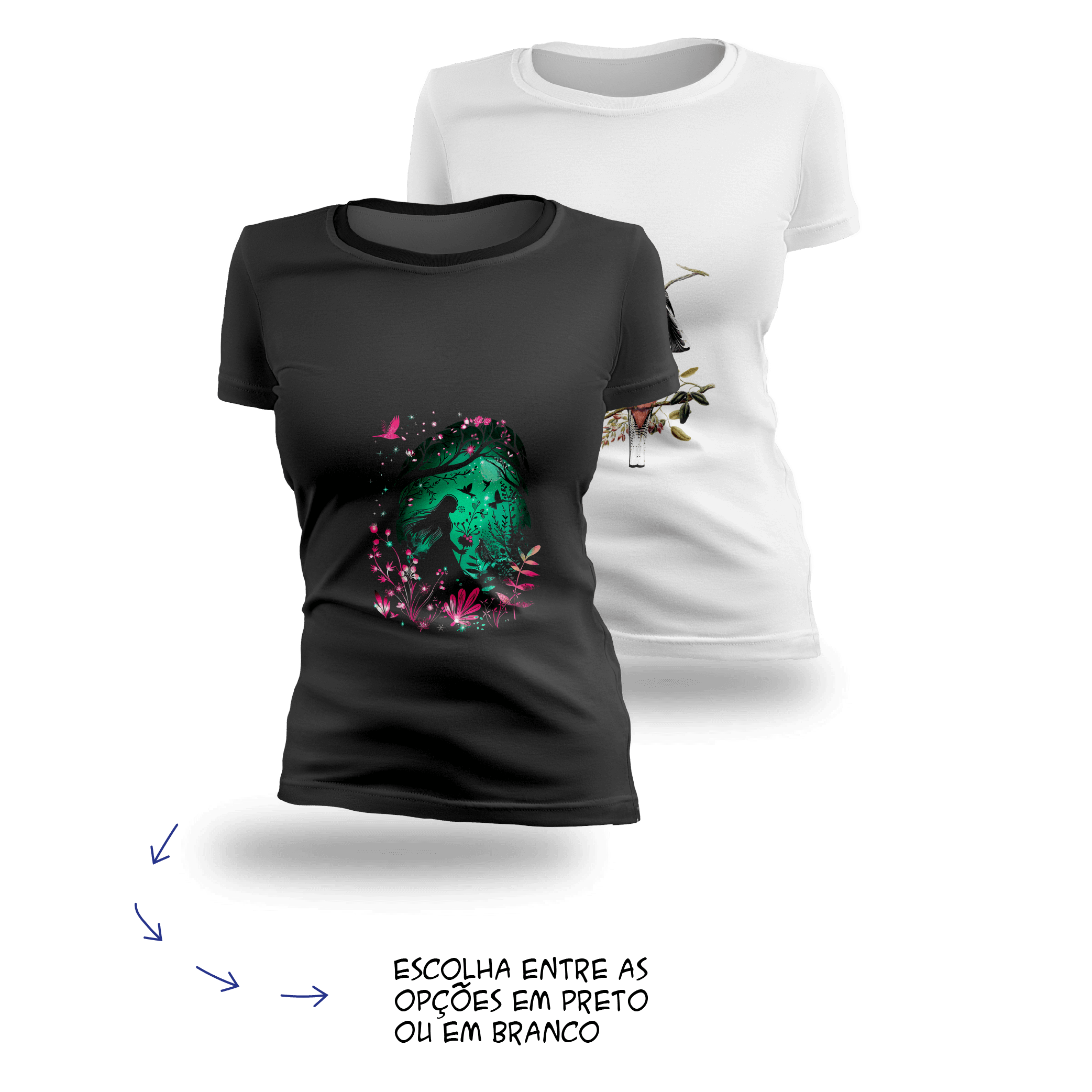 camisa baby look personalizada