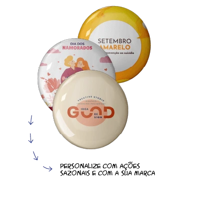 Botton Ímã Personalizado