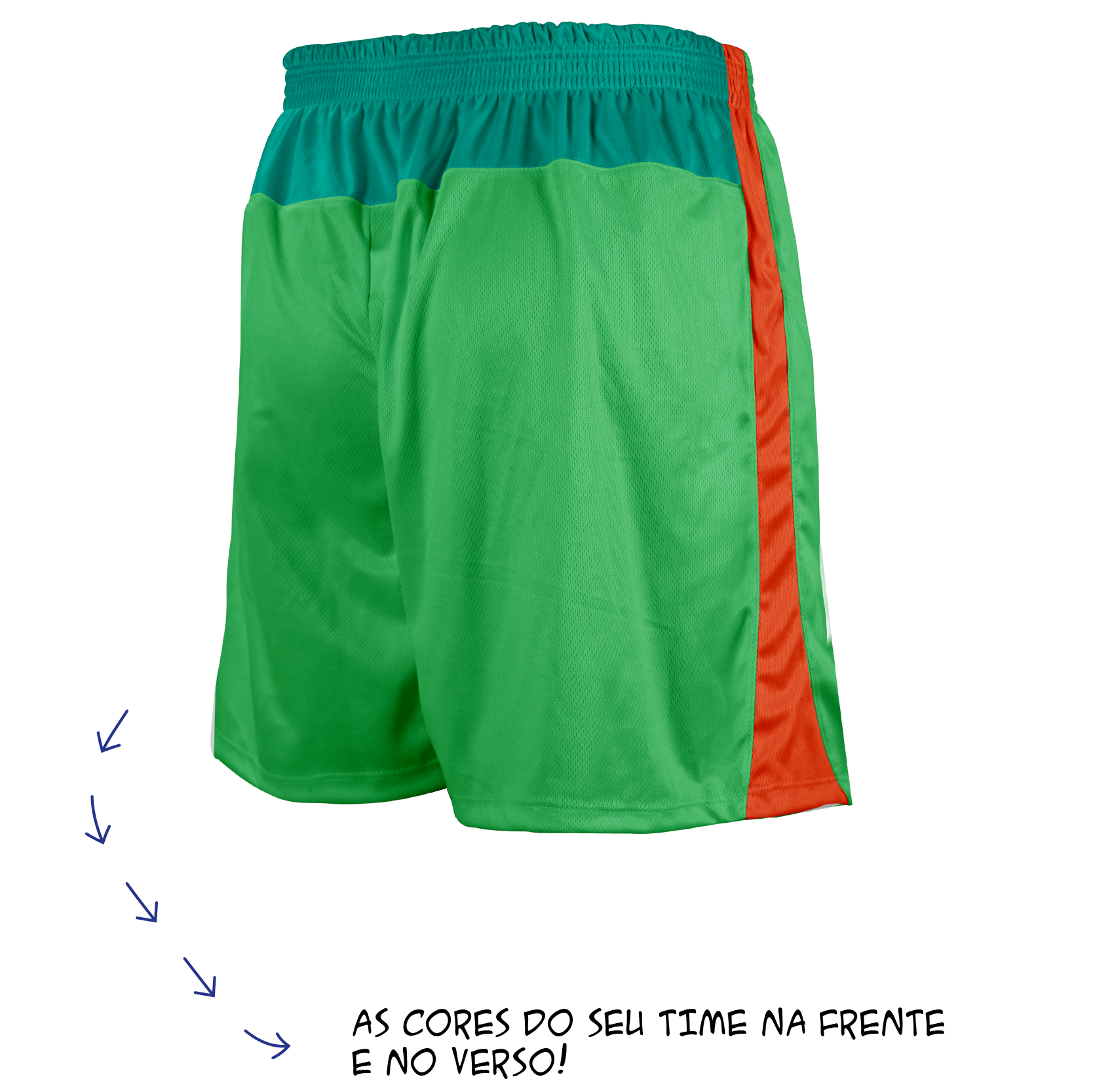 Calção de futebol masculino Saint disponível na FuturaIM