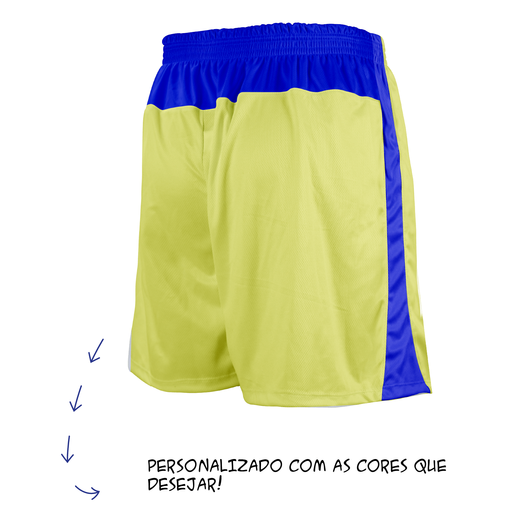 Shorts de futebol personalizado Street disponível na FuturaIM