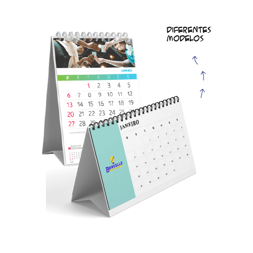 Calendário de Mesa Personalizado