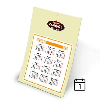 Calendário de Parede