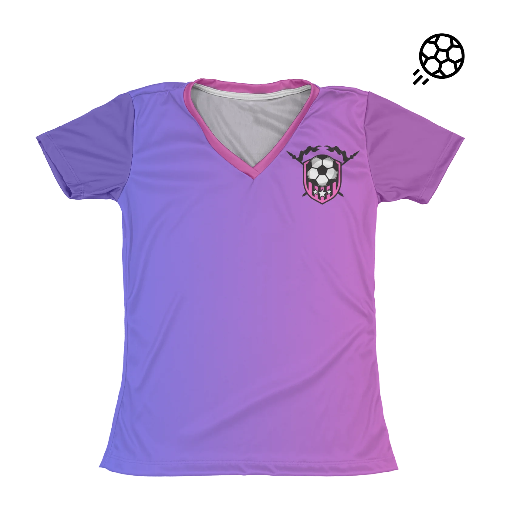 Camisa de futebol feminina Butterfly