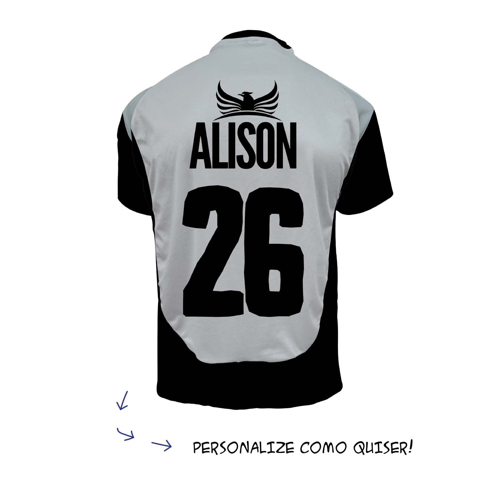 Camisa de futebol personalizada Emir disponível na FuturaIM