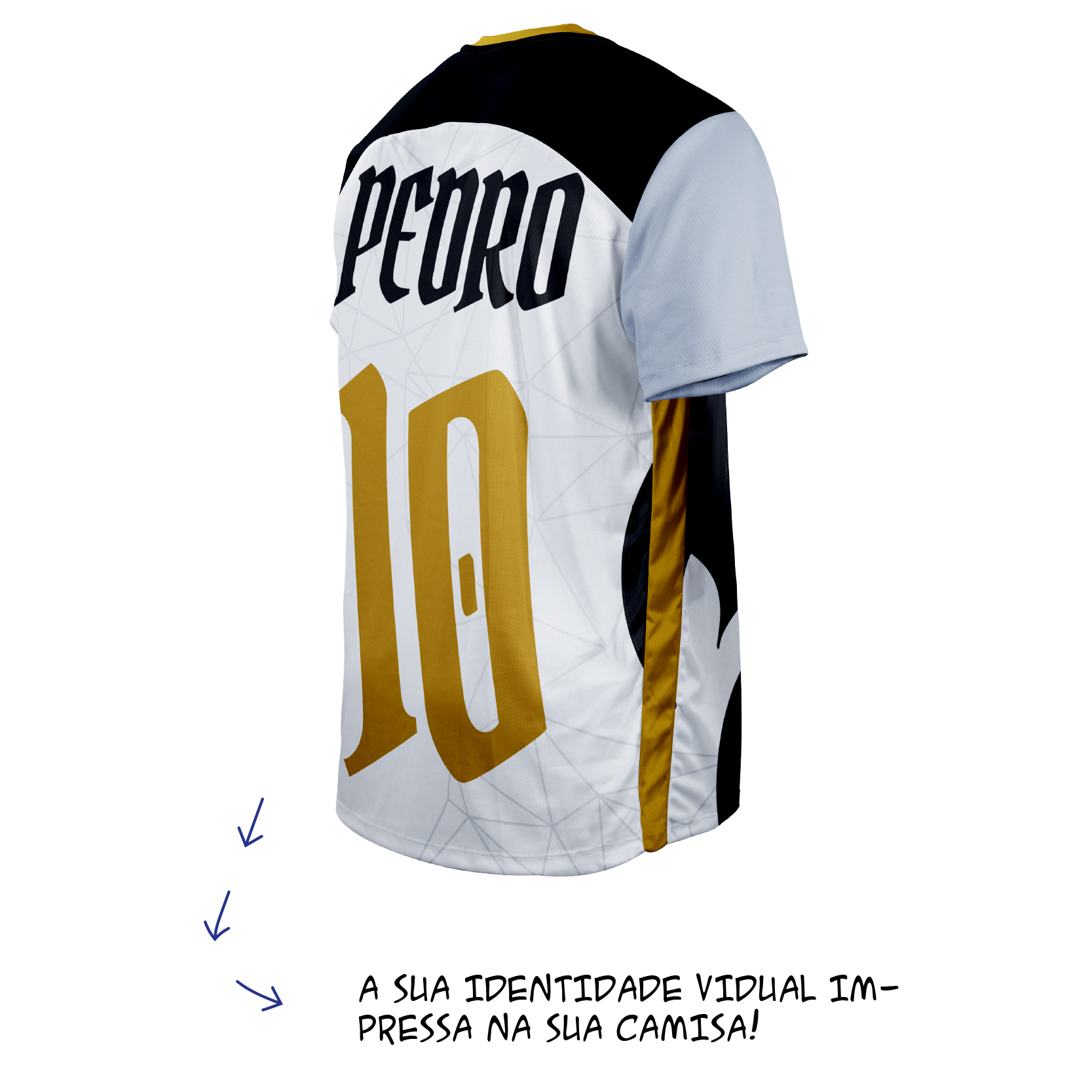 Camiseta de futebol personalizada Street disponível na FuturaIM