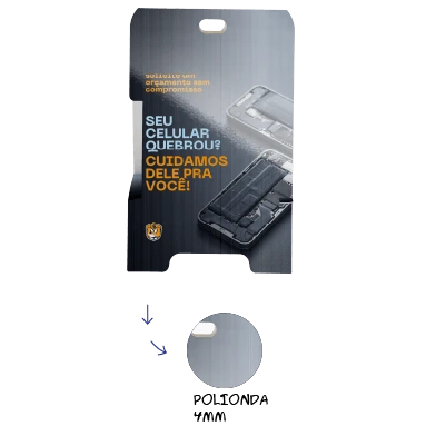 Cavalete Polionda Personalizado