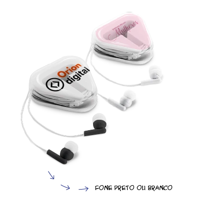 Fone de Ouvido Personalizado
