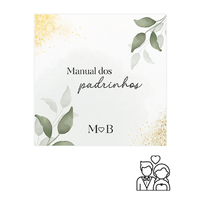 Manual dos Padrinhos Personalizado