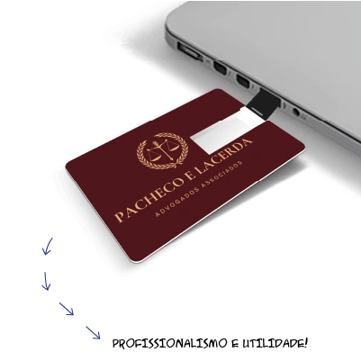 Pen Card personalizado como brinde para clientes