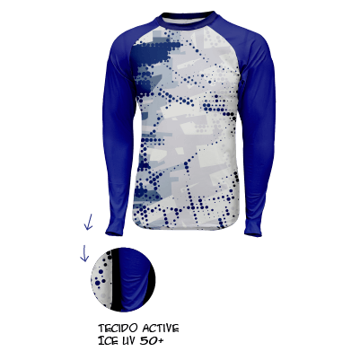 Rash guard masculina para esportes e treinos intensos