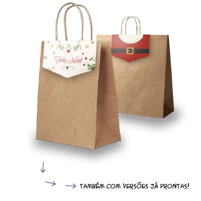 Diferença entre solapas para sacolas e embalagens