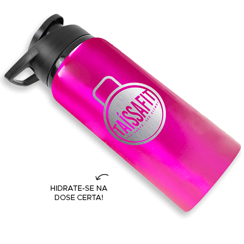 Squeeze personalizado com bico e personalização 360 graus