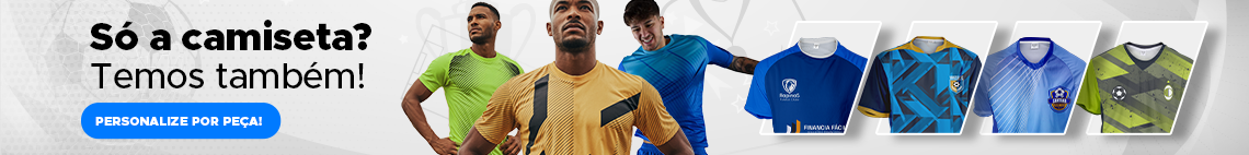 Banner: Uniforme de Futebol Personalizado