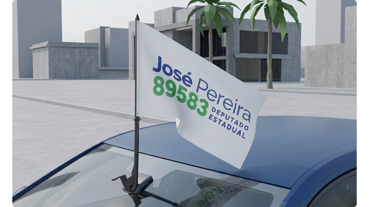 Carflag para Campanha Eleitoral