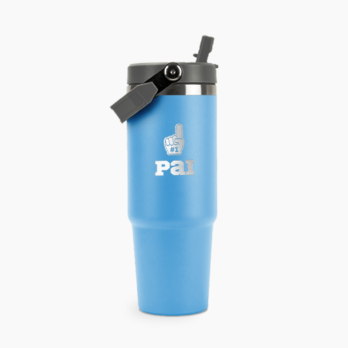Garrafa Flip Straw