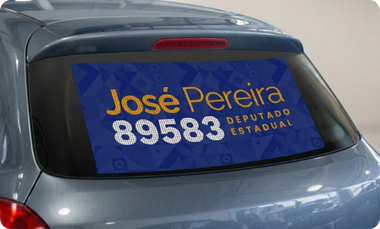 Adesivo para Vidro Traseiro