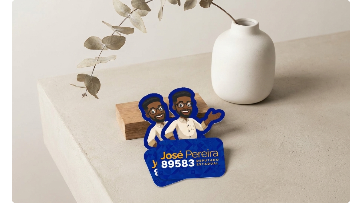 Mascote Postal para Eleições