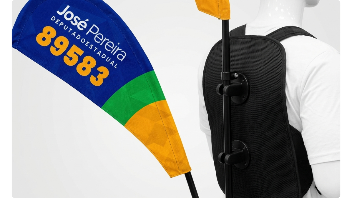Mochila Wind Flag Eleições