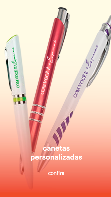 Canetas Brindes