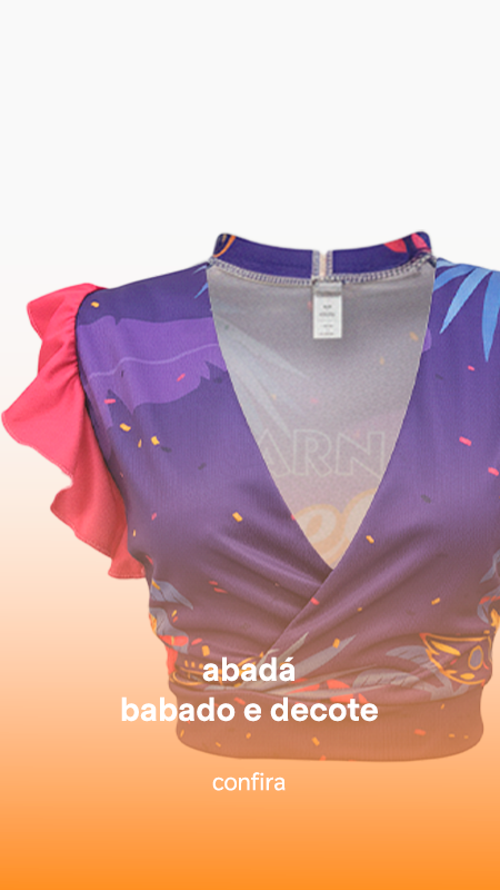 Abadá Babado e Decote
