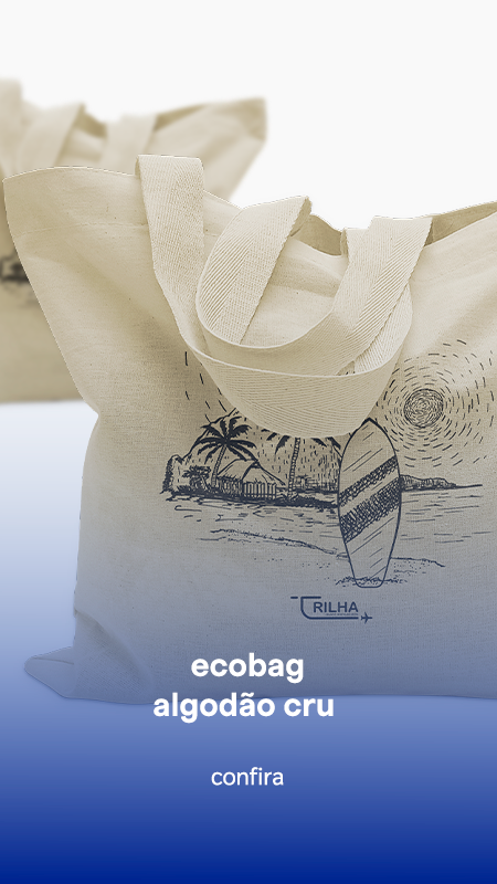Ecobag Algodão Cru