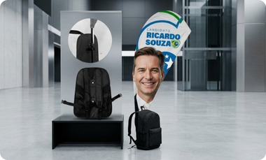 Mochila Wind Flag Eleições