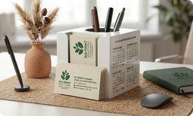 Calendário de Mesa Cubo